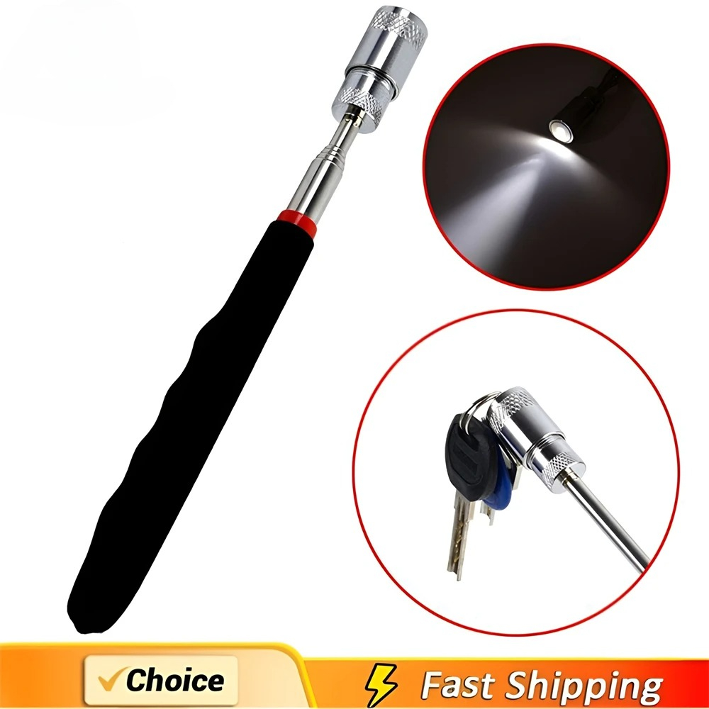 Fishing Rod Telescopic - Bolígrafo magnético telescópico, varilla de recogida
