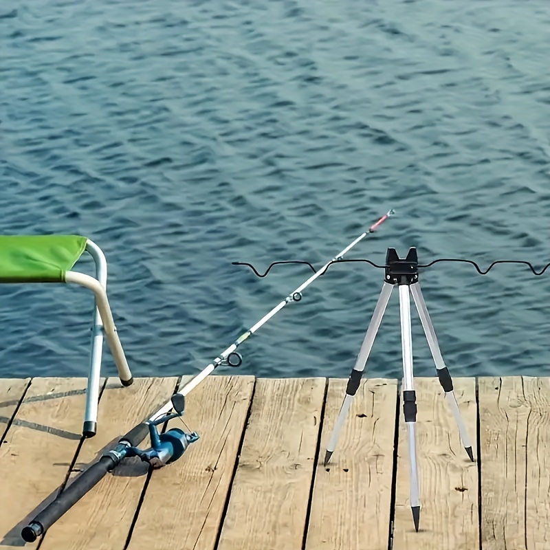 Fishing Rod Telescopic - Soporte telescópico de aleación de aluminio
