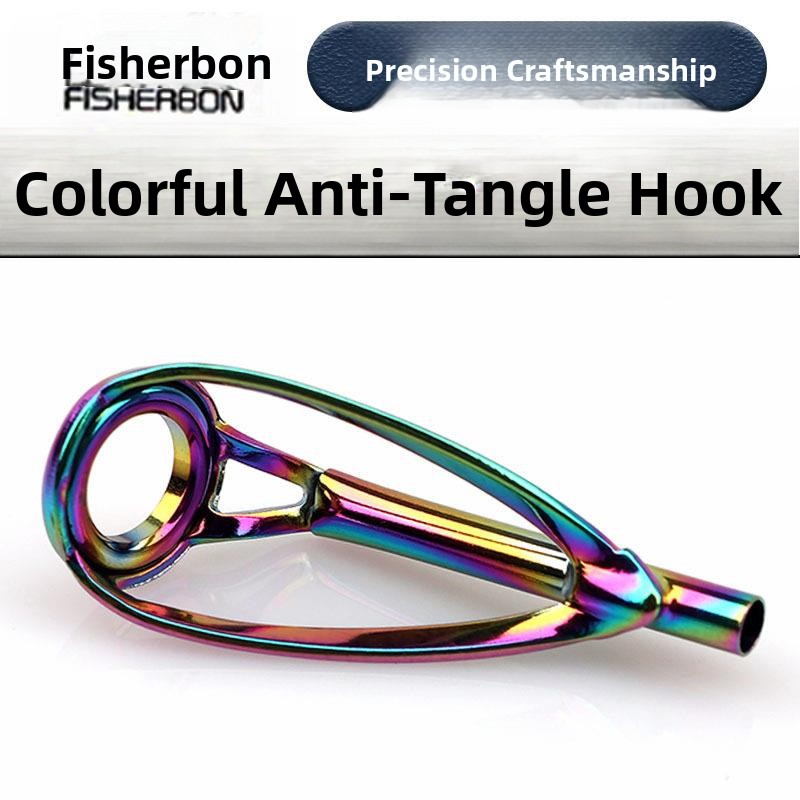 Fishing Rod Travel - Anillo de sujeción superior antienredos de