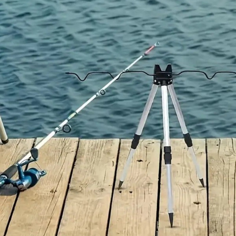 1 Juego de Soporte Triangular  - Fishing Rod Telescopic reseña y precio