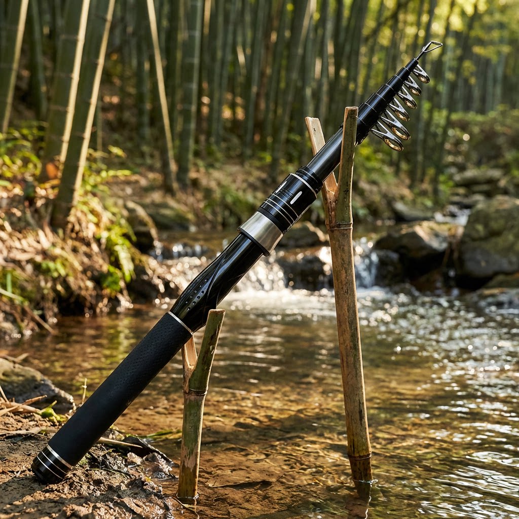 Caña de pescar telescópica ult - Fishing Rod Telescopic reseña y precio