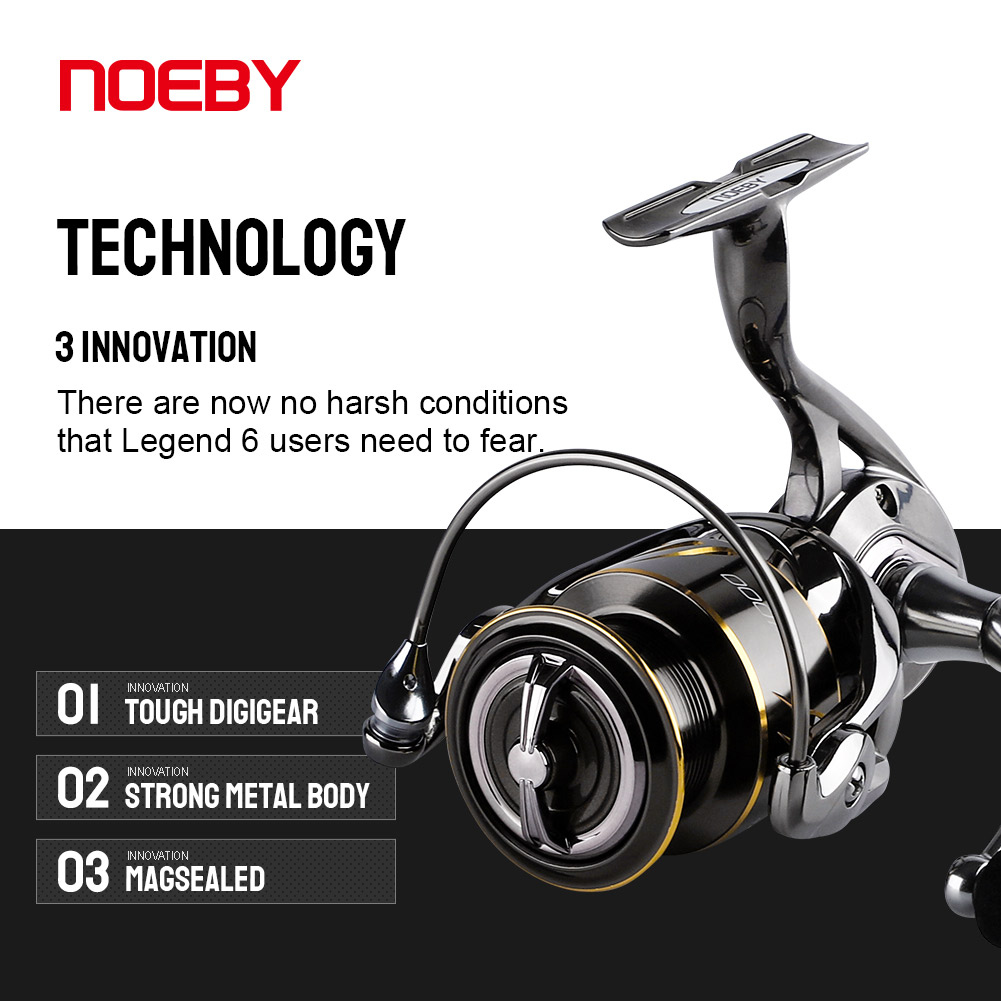 Noeby-carrete de pesca girator - Abu Garcia Reel Max reseña y precio