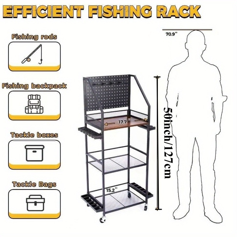 Soportes para Cañas de Pescar  - Fishing Rod Case reseña y precio