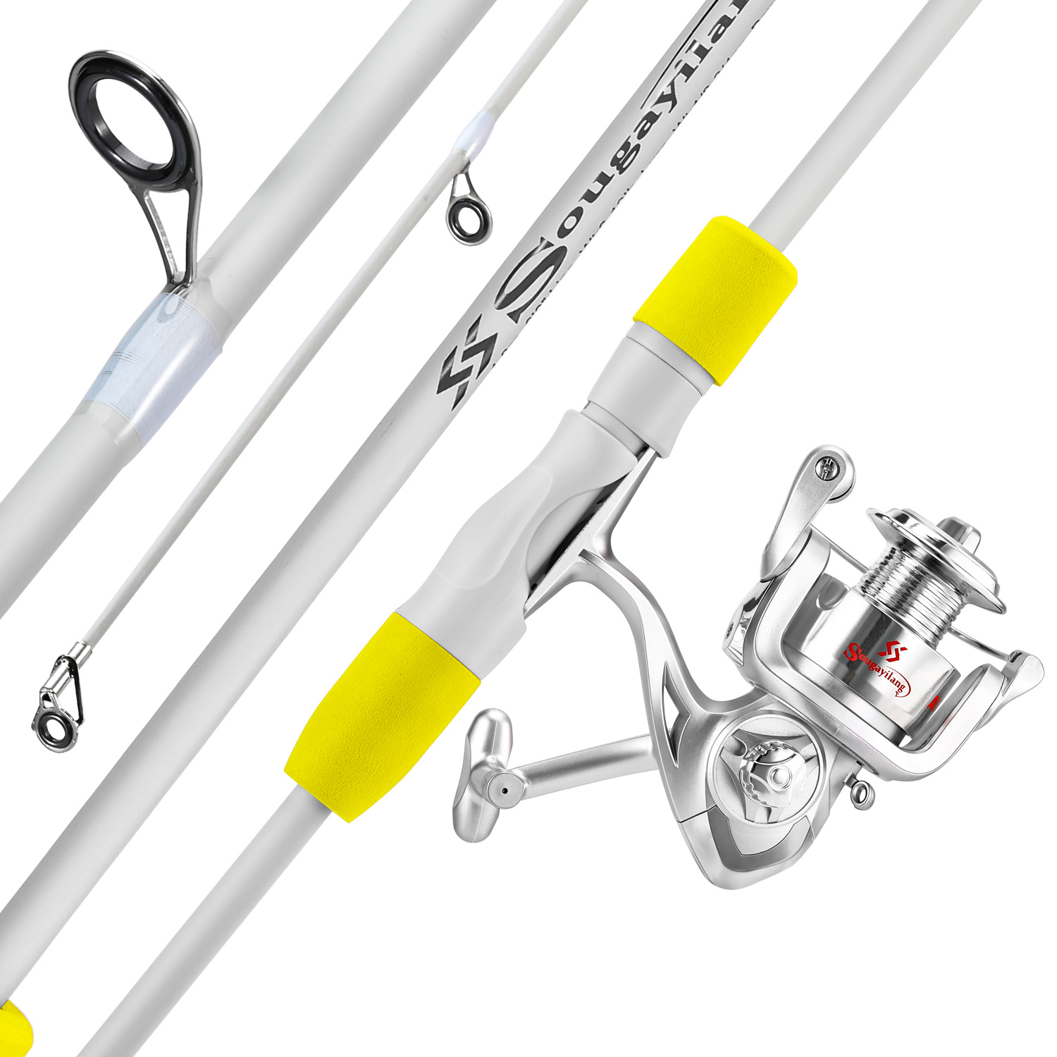 Sougayilang, caña de pescar gi - Fishing Rod Carbon Fiber reseña y precio