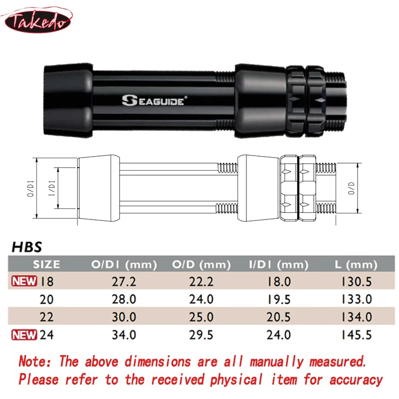 TAKEDO 18 #   20 #   22 #   24 - Fishing Rod Repair Kit reseña y precio